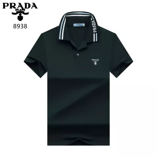 Prada T-Shirts Short Sleeved For Men #1321934