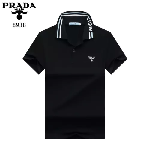 Prada T-Shirts Short Sleeved For Men #1321936