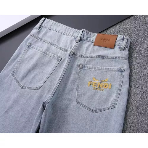 Replica Fendi Jeans For Men #1321964 $39.00 USD for Wholesale