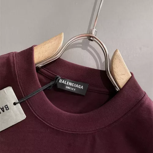 Replica Balenciaga T-Shirts Short Sleeved For Unisex #1322111 $42.00 USD for Wholesale