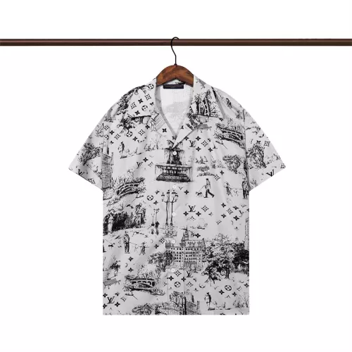 Louis Vuitton LV Shirts Short Sleeved For Men #1322754