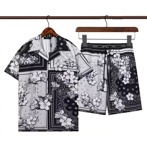 Amiri Tracksuits Short Sleeved For Men #1322810 $52.00 USD, Wholesale Replica Amiri Tracksuits
