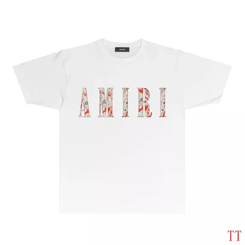 Amiri T-Shirts Short Sleeved For Unisex #1323188 $32.00 USD, Wholesale Replica Amiri T-Shirts