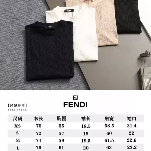 Replica Fendi T-Shirts Short Sleeved For Unisex #1323252 $39.00 USD for Wholesale