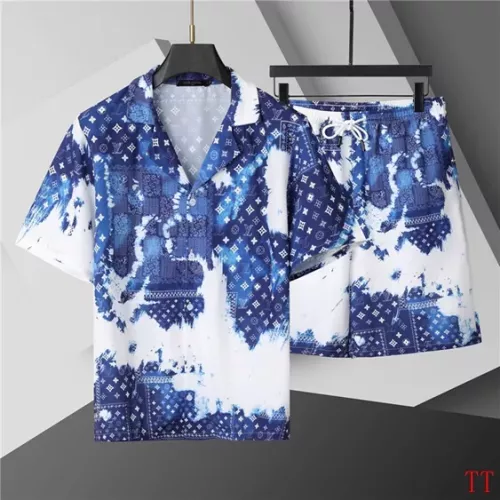 Louis Vuitton LV Tracksuits Short Sleeved For Men #1323356