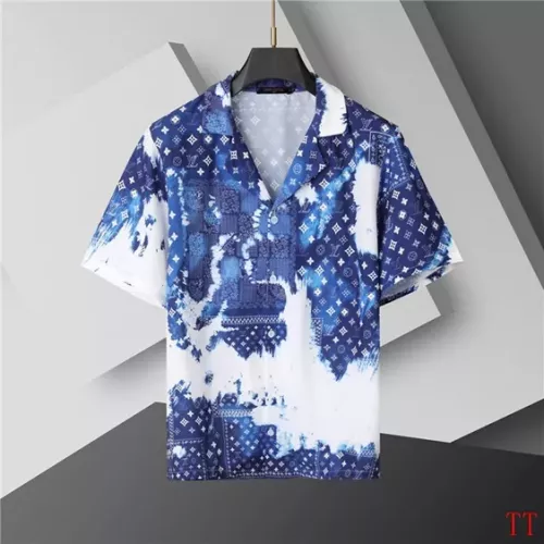 Replica Louis Vuitton LV Tracksuits Short Sleeved For Men #1323356 $60.00 USD for Wholesale