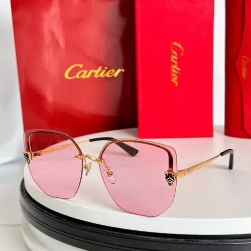 Cartier AAA Quality Sunglassess #1323497 $48.00 USD, Wholesale Replica Cartier AAA Quality Sunglassess