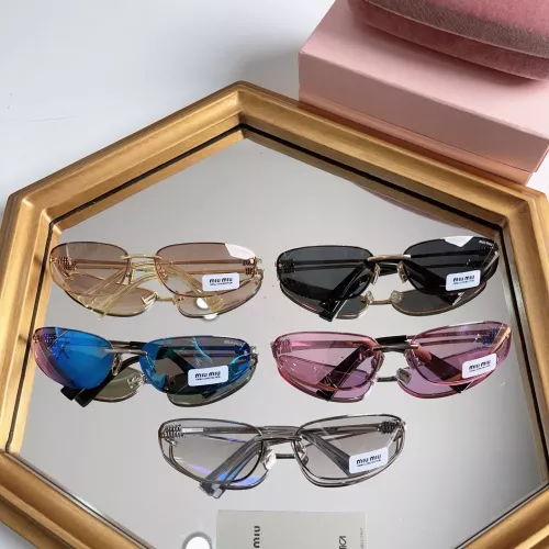 Replica MIU MIU AAA Quality Sunglasses #1323622 $60.00 USD for Wholesale