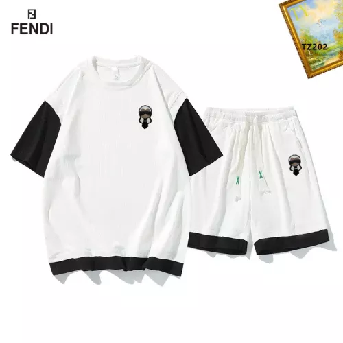 Fendi Tracksuits Short Sleeved For Men #1323660
