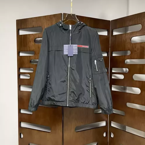 Prada Jackets Long Sleeved For Men #1323706