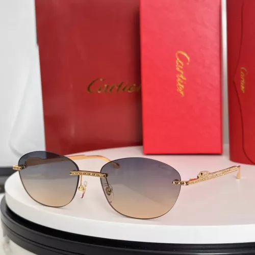 Cartier AAA Quality Sunglassess #1323979 $64.00 USD, Wholesale Replica Cartier AAA Quality Sunglassess