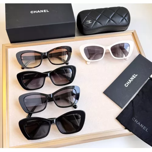 Replica Chanel AAA Quality Sunglasses #1324450 $60.00 USD for Wholesale