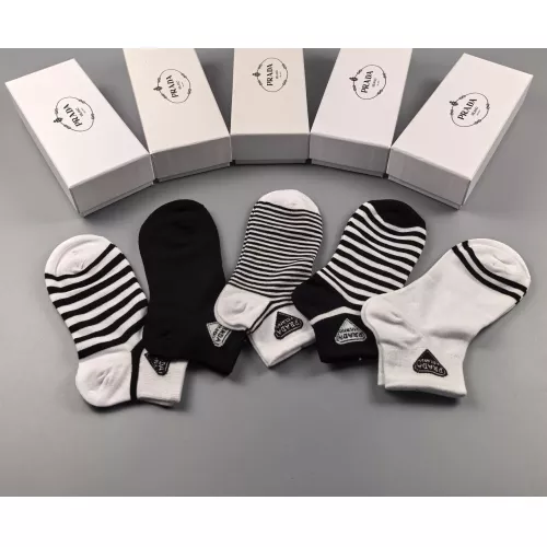 Replica Prada Socks #1324492 $25.00 USD for Wholesale
