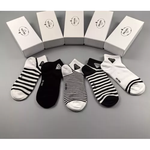Replica Prada Socks #1324492 $25.00 USD for Wholesale