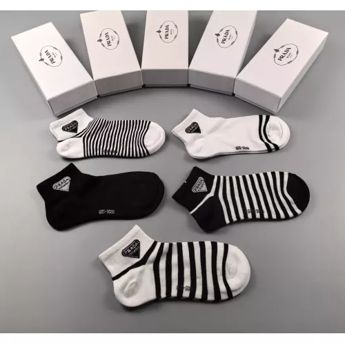 Replica Prada Socks #1324492 $25.00 USD for Wholesale