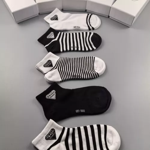 Replica Prada Socks #1324492 $25.00 USD for Wholesale