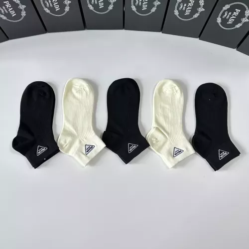 Replica Prada Socks #1324606 $29.00 USD for Wholesale