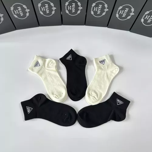 Replica Prada Socks #1324606 $29.00 USD for Wholesale
