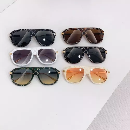 Replica Gucci AAA Quality Sunglasses #1324657 $60.00 USD for Wholesale