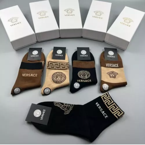 Replica Versace Socks For Men #1324660 $25.00 USD for Wholesale