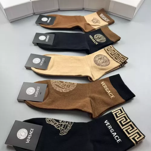 Replica Versace Socks For Men #1324660 $25.00 USD for Wholesale