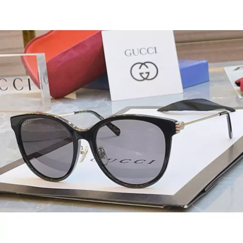 Gucci AAA Quality Sunglasses #1324833