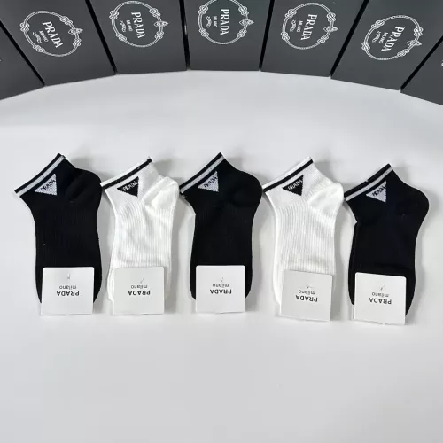 Prada Socks #1324969 $27.00 USD, Wholesale Replica Prada Socks