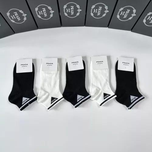 Replica Prada Socks #1324969 $27.00 USD for Wholesale