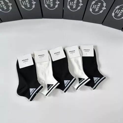 Replica Prada Socks #1324969 $27.00 USD for Wholesale