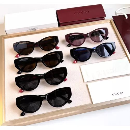 Replica Gucci AAA Quality Sunglasses #1325103 $60.00 USD for Wholesale
