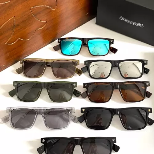 Replica Chrome Hearts AAA Quality Sunglasses #1325313 $60.00 USD for Wholesale