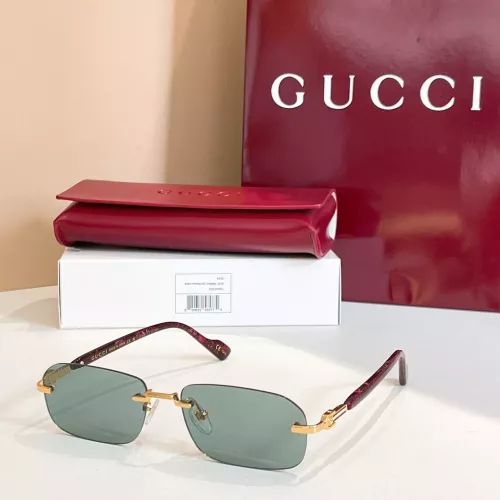 Gucci AAA Quality Sunglasses #1325328