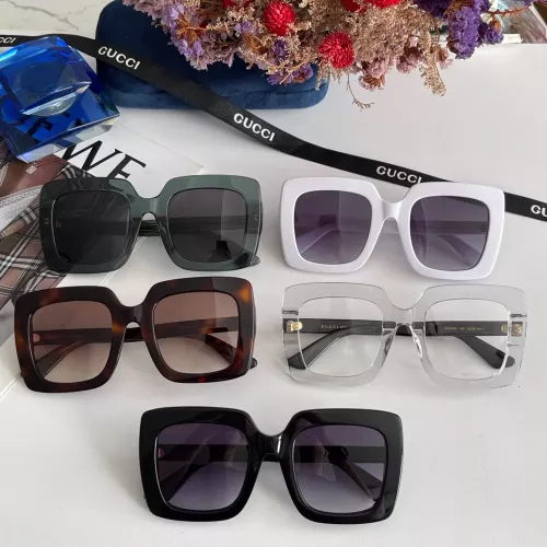 Replica Gucci AAA Quality Sunglasses #1325339 $60.00 USD for Wholesale