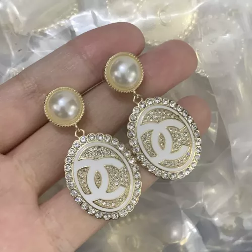 Chanel Earrings For Women #1325805 $25.00 USD, Wholesale Replica Chanel Earrings