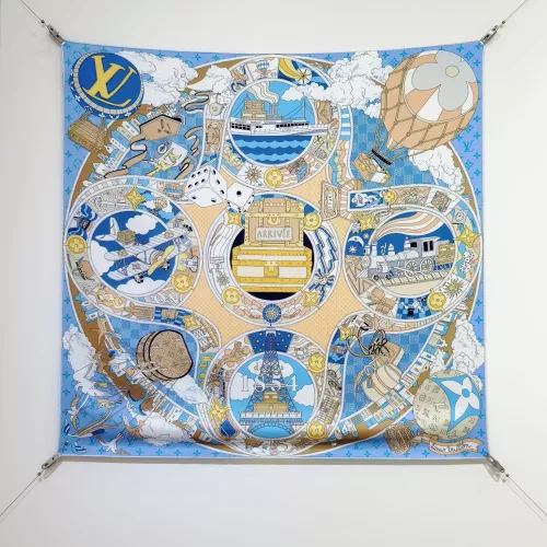 Louis Vuitton Silk Squares #1326002 $64.00 USD, Wholesale Replica Louis Vuitton Scarf