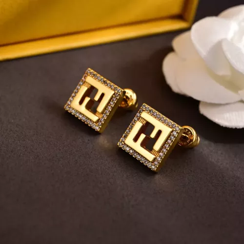 Fendi Earrings For Women #1326344 $27.00 USD, Wholesale Replica Fendi Earrings