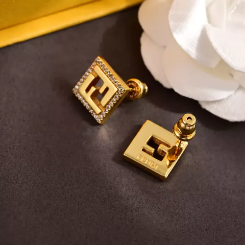 Replica Fendi Earrings For Women #1326344 $27.00 USD for Wholesale