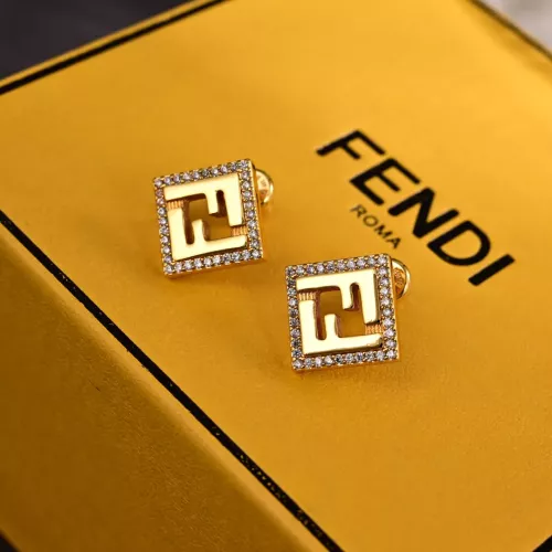 Replica Fendi Earrings For Women #1326344 $27.00 USD for Wholesale
