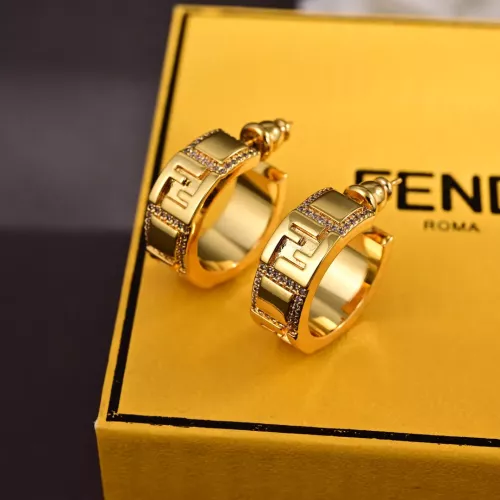 Fendi Earrings For Women #1326347 $32.00 USD, Wholesale Replica Fendi Earrings