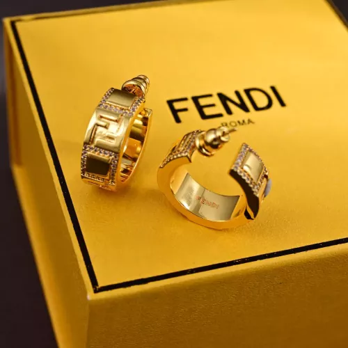 Replica Fendi Earrings For Women #1326347 $32.00 USD for Wholesale