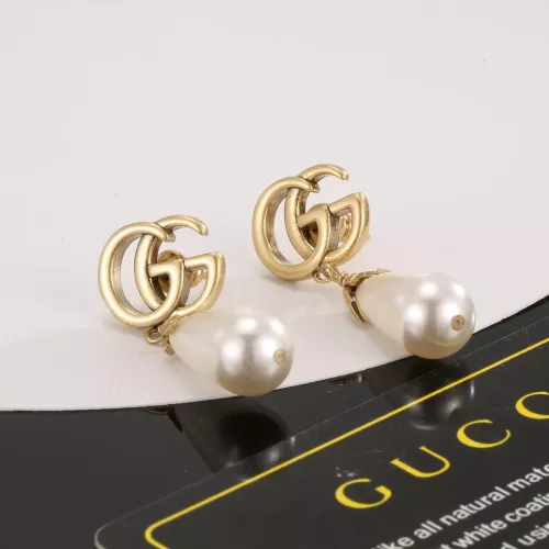 Replica Gucci Earrings For Women #1326393 $29.00 USD for Wholesale