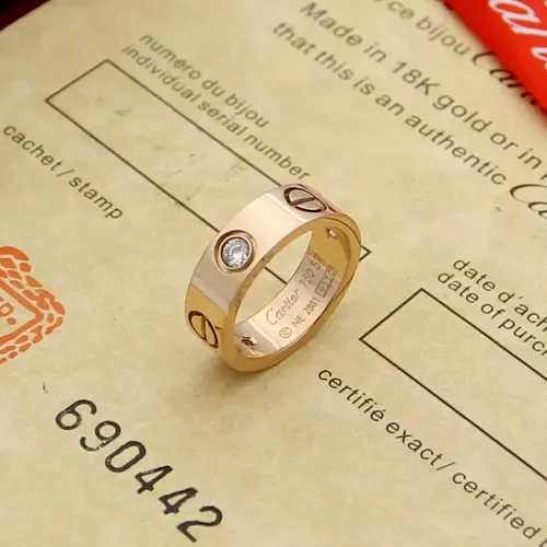 Cartier Rings In Rose Gold For Unisex #1326486