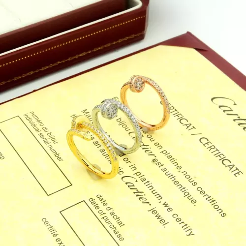 Replica Cartier Rings In Gold #1326520 $25.00 USD for Wholesale