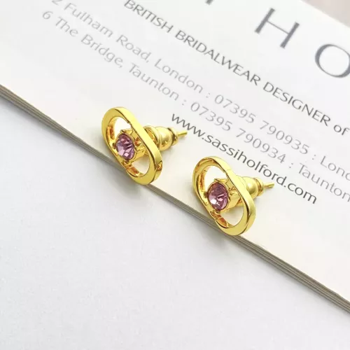 Replica Christian Dior Earrings For Women #1326928 $25.00 USD for Wholesale