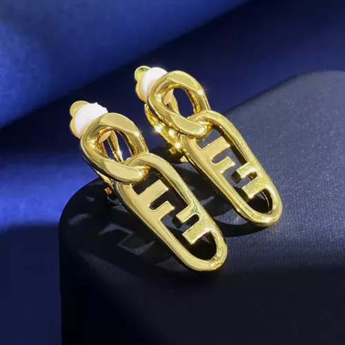 Fendi Earrings For Women #1327273 $29.00 USD, Wholesale Replica Fendi Earrings
