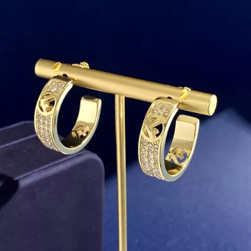 Fendi Earrings For Women #1327278 $32.00 USD, Wholesale Replica Fendi Earrings
