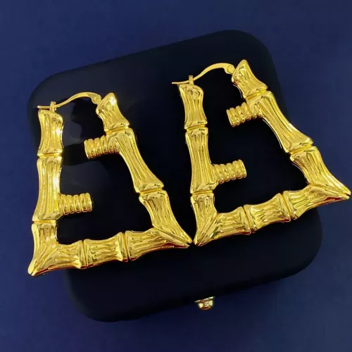 Fendi Earrings For Women #1327282 $32.00 USD, Wholesale Replica Fendi Earrings