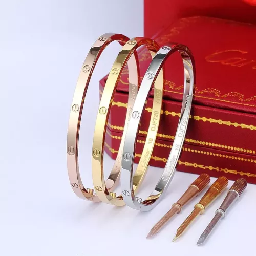 Replica Cartier bracelets In Rose Gold #1327522 $29.00 USD for Wholesale
