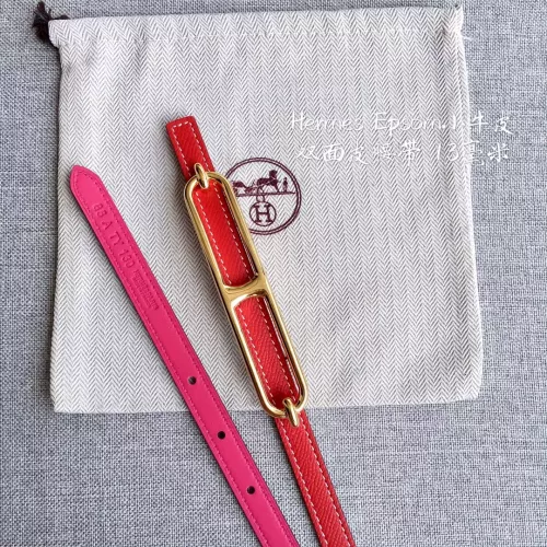 Replica Hermes AAA Quality Belts In 1.3cm For Women #1327531 $52.00 USD for Wholesale