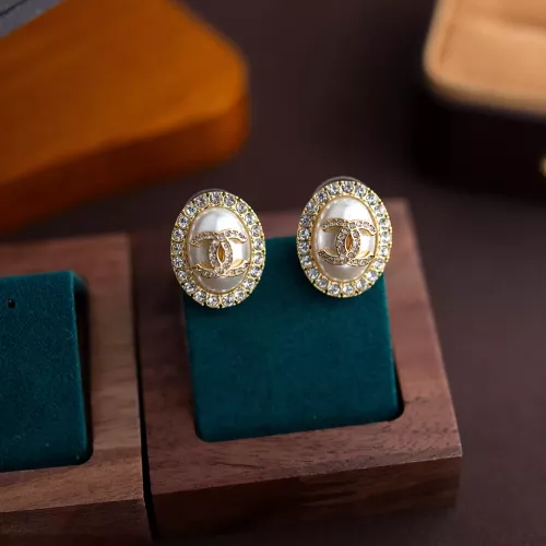 Chanel Earrings For Women #1327548 $25.00 USD, Wholesale Replica Chanel Earrings